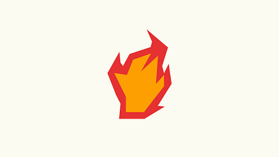 Fire Icon - Logo Design branding fire graphic design