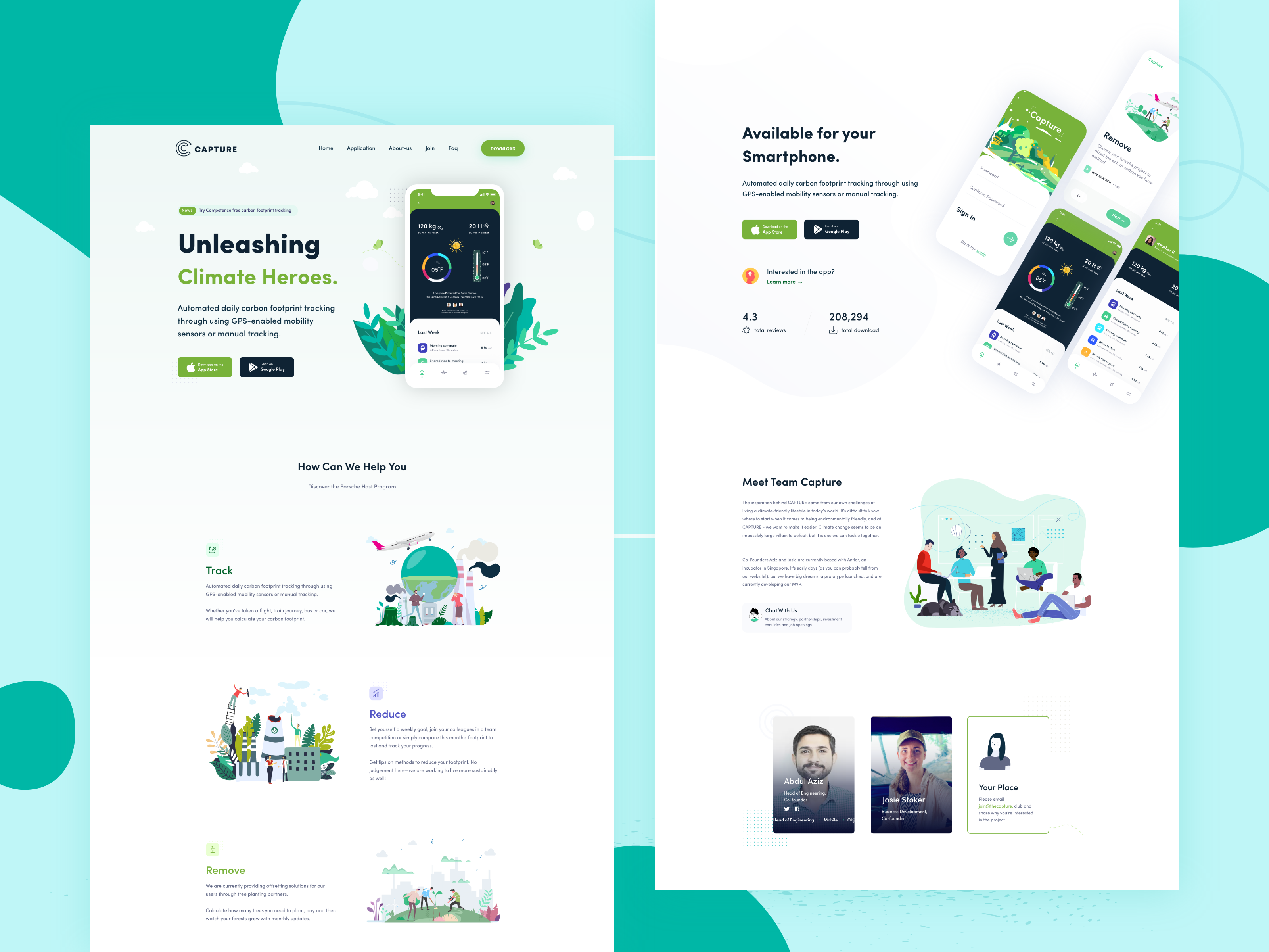 Example of Web UI UX Design