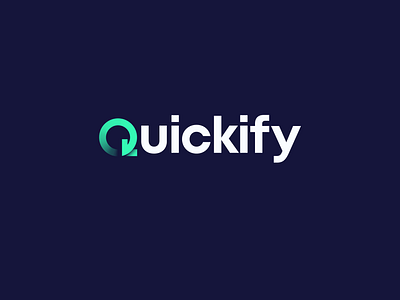 Quickify Delivery Service App Logo Design bold logo branding custom logo custom logo creation delivery logo delivery service logo design expert logo designer logo logo designer modern logo pro logo professional logo professional logo designer tech logo visual identity