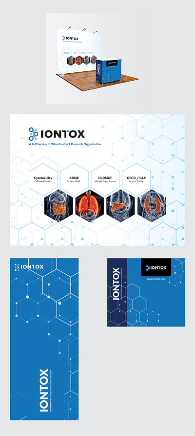 IONTOX - Trade Shows advertising banner booth tradeshow.