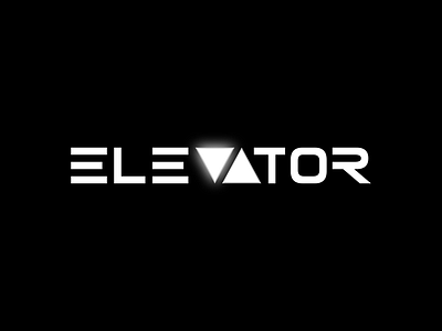 Logo for Elevator VR Venue branding graphic design illustration logo vector