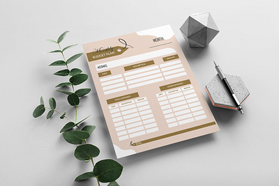 Monthly Budget Planner 3d animation branding design graphic design illustration logo motion graphics typography ui ux vector