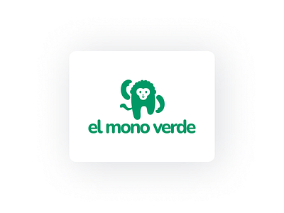 El mono verde | Logo design 🐒 argentina branding design editorial graphic design icon illustration logo minimal shop vector