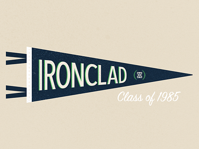 Class of '85 branding design illustration illustrator texture typography