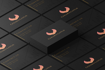 Golden Lotus balancedlogo branding graphic design illustration logo logodesign logodesigner professional viplogo