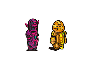 Celestrial.Ziran and Tiamut illustration
