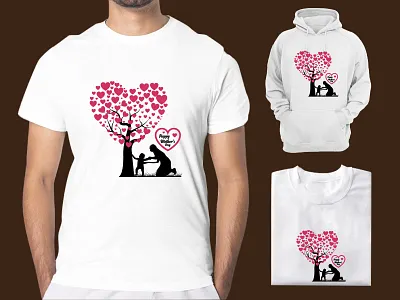 Happy Mother’s Day T-Shirt Design illustration mothers day