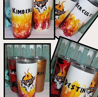 Epoxy tumblers art design epoxy graphics tumblers