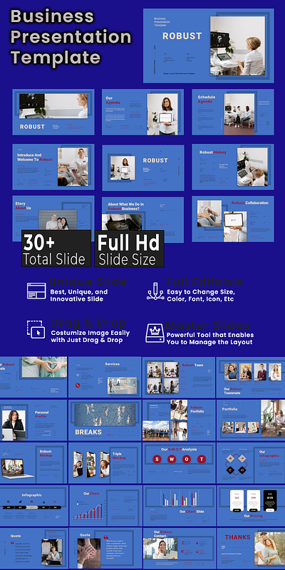 Robust – Creative Business Presentation Template estate