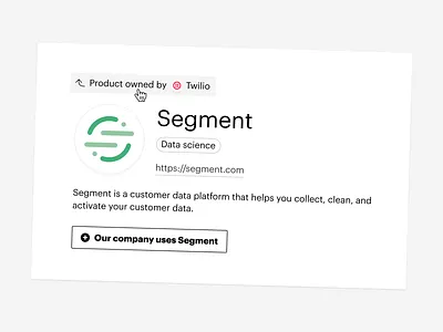 Product owned by app banner black and white card company minimalist product page simple tools
