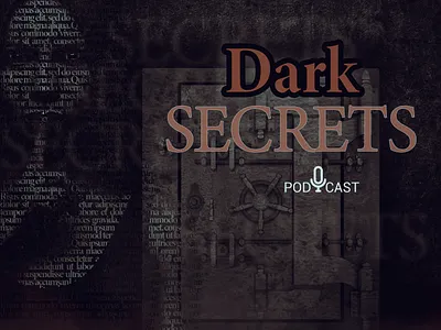 Podcast Cover (Dark Secrets) adobe photoshop album art album cover album cover design concept art cover art cover design dark secrets design designs graphic design podcast cover professional podcast cover secrets