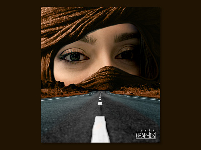 Poster Design | All roads leads to her artwork creativeposter design graphic design photomanipulation photoshop photoshopwork poster poster design visual