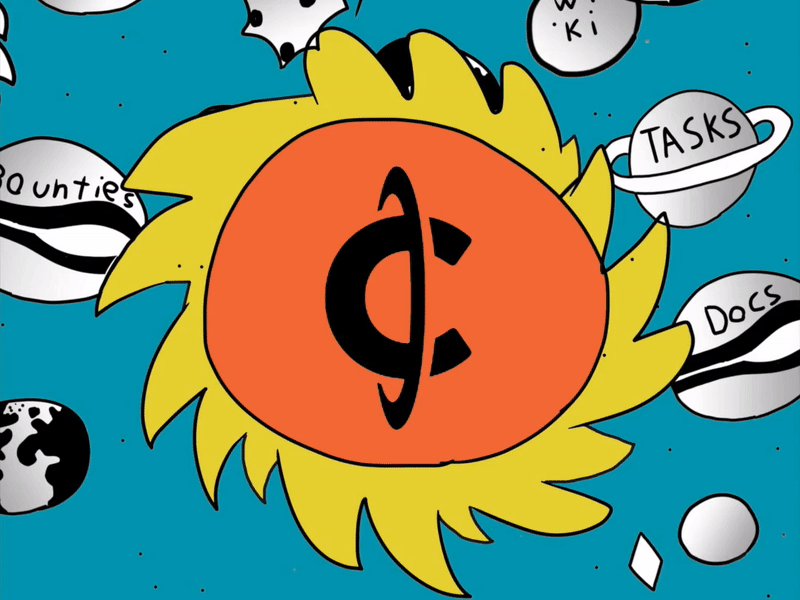 CharmVerse Explorer gif hand drawn nft