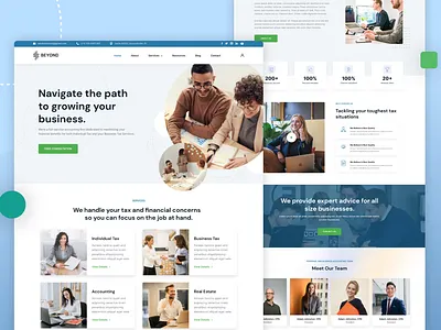 Finance Website design finance flat loan minimal ui ux website