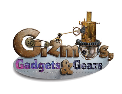 Gizmo’s interactive logo branding design whimsical whimsy