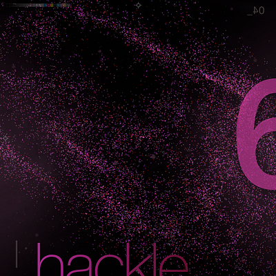 4_6: hackle baltimore dailyart design flush generative art randomword vocab