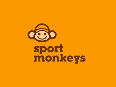 Sport Monkeys branding graphic design logo