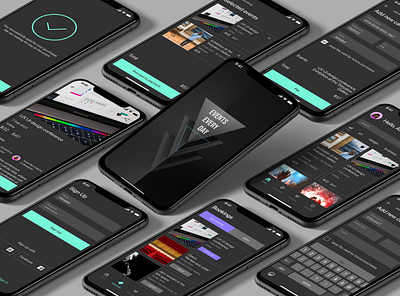 Events every day mobile app app art booking concert design event festival illustration mobile ticket ui ux