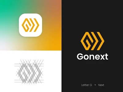 Gonext brand identity | Letter G logo brandmark color g go gradient grid identity design letter letter g logo line logo brand logo branding logo inspiration logo process logodesign logolovely logotype monogram next unused