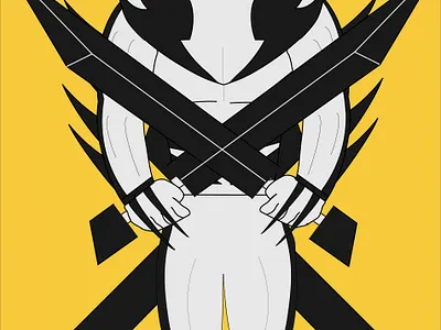 Dylan The Feared Knight design graphic design illustration