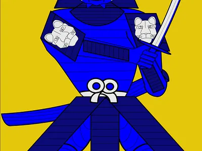 The Blue Ghost design graphic design illustration