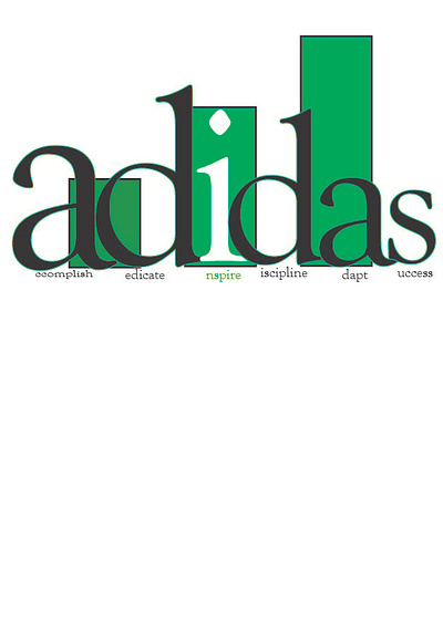 Alternate Adidas Logo branding design graphic design logo