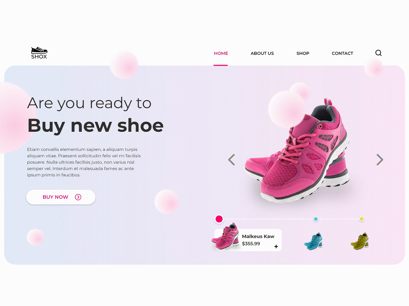 Shoe Website Modern Landing Page Design | BBS BRANDING colorful landing page home page home page ui landing landing pag landing page design minimal landing page minimalist landing p modern landing page shoe landing page shoe website design ui web design web designer webdesign website website design