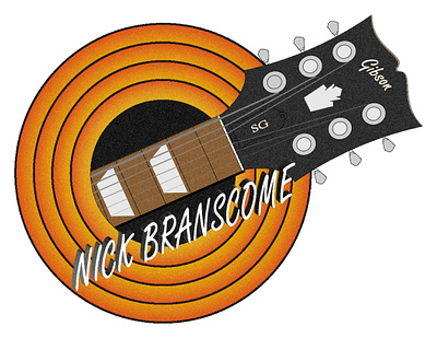 Nick Branscome Music Logo branding design graphic design logo