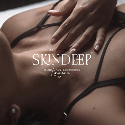 SkinDeep™ — Brand Identity alavisuals art brand brand designer brand identity branding design logo logo design logo designer logomark logos vector visual identity