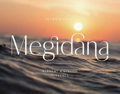 Megidana – Elegant & Stylish Sans Serif calligraphy