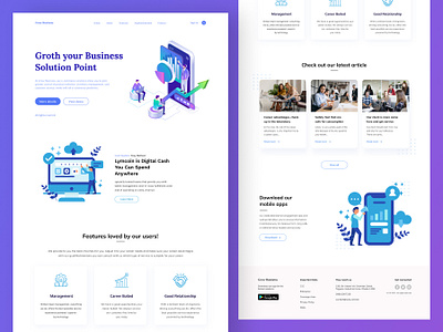 Business Landing Page business landing page business website landing page landing page design landing page ui ux ui design ui ux design ux design web ui ux design website design website ui ux design