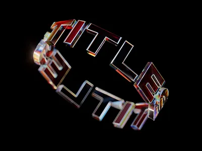 Titles.xyz Dark Mode 3d 3dart 3dillustration 3drender branding c4d cinema4d crypto design glass illustration metaverse minimal motion graphics nft redshift ui uidesign uiux web3