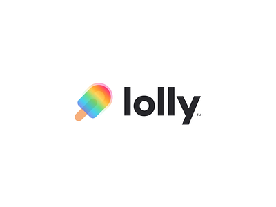 Logo | Lolly 3d app branding design flat graphic design ice illustration logo minimal ui ux vector