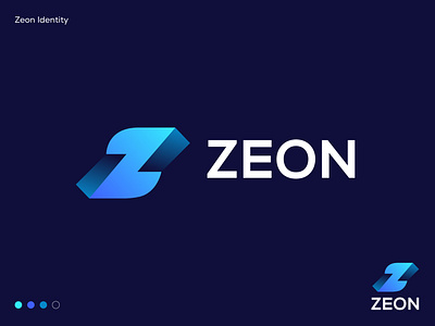 Zeon Logo - Z Letter Logo blockchain brand identity brand identity design branding creative logo crypto cryptocurrency exchange finance logo logo design logo designer m n o p q r s t u v w x y z minimal modern logo startup tech visual identity design z letter logo z logo
