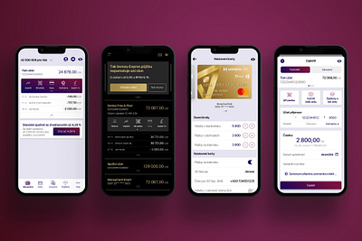 Mobile Banking App UI banking graphic design ipad app mobile app ui