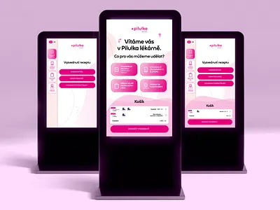 Pharmacy in-store kiosk graphic design kiosk pharmacy ui ux