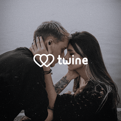 Twine dating app - Day 41 of #dailylogochallenge branding dailylogochallenge design dlc graphic design illustration logo vector