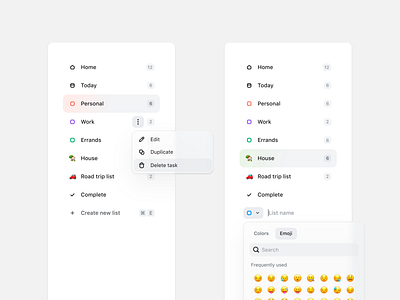 Interface | ToDo app branding design doit flat illustration interface logo minimal product sidebar todo ui ux vector
