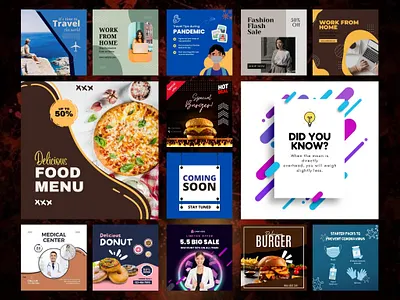 Social Media Post Design abstract ad design advertisement art branding design illustration logo mockup post design social media social media post