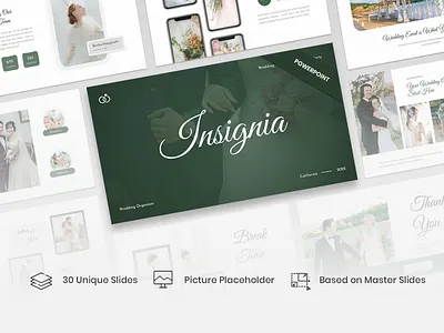 Insignia – Wedding Organizer PowerPoint Template agency portfolio business business plan company company profile creative creative agency custom production design graphic design illustration infographic personal portfolio portfolio powerpoint powerpoint template presentation wedding organizer
