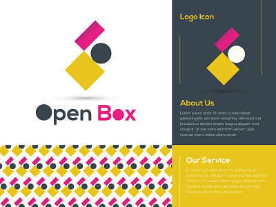 Open Box Logo Design app icon box logo brand identity branding business logo company logo corporate gift box letter logo logo logo design logo designer logo maker logo mark minimal logo minimalist logo modern logo open box logo print work mark