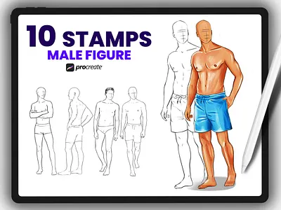 Procreate stamps brushes art copic darsi art darsiart design digital art graphic design illustration logo png procreate procreate art procreateartist template