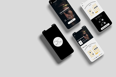 Movie Tickets Booking App app design figma graphic design mobile design photoshop ui uiux