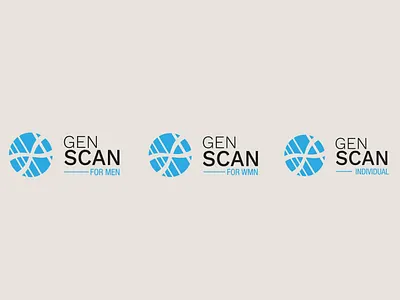 COLLECTION ON GenScan Sub-tests design illustration logo ui