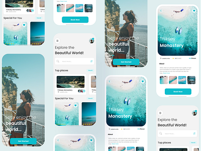 Travel App app design branding graphic design travel app ui ui design ui ux uiux ux