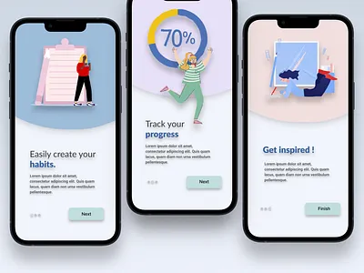 Routiner app branding design graphic design illustration logo typography ui ux vector