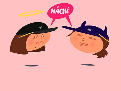 Like Yin & Yang art card custom design freelance graphic design illustration logo studio ui