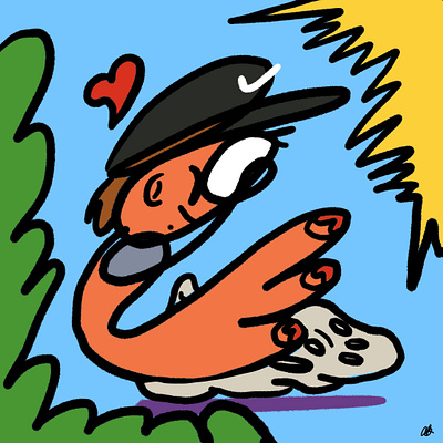 Nature Walk art branding card custom design graphic design illustration logo ui