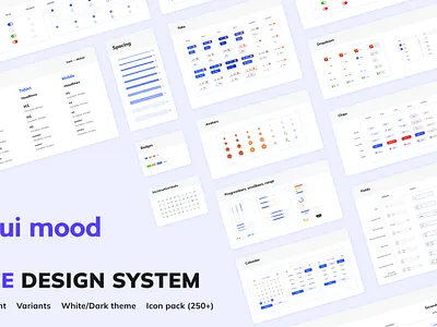 Ui Design System - Free Download app design design system figma kit material ui react ui ui design ui kit ui library ux ux design web wireframe