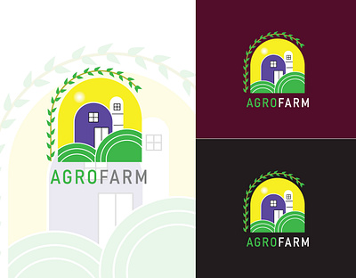 Farm Logo Design adobe illustrator adobe photoshop advertise artwork brand design branding branding design brnading design brochure brocure business card design document identity illustrator letter head logo logo type photosho[ typography